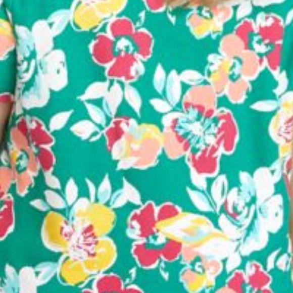 Kim Rogers-Green Explosion Round Neck Top 3X - Picture 5 of 5